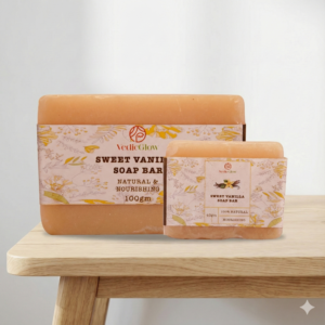 Vanilla Soap for Soft Skin – Vedic Glow 100g
