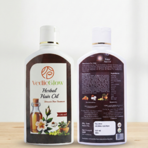 Ayurvedic Hair Oil for Hair Growth – Vedic Glow 120ml