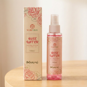 Pure Rose Water Toner for Glowing Skin – Vedic Glow 100ml