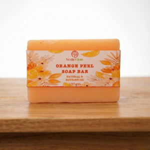 Orange Peel Soap for Bright Skin – Vedic Glow 100g